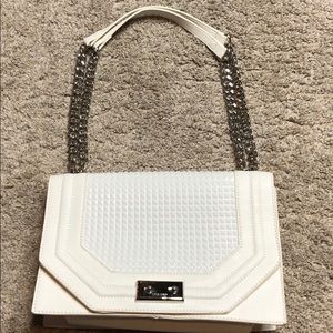 Nine West White Purse